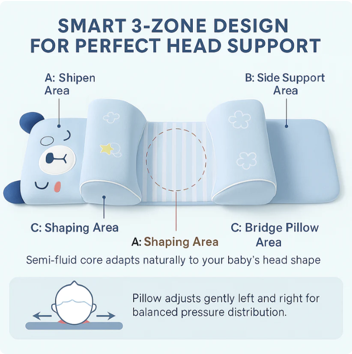 Baby Head Shaping Pillow