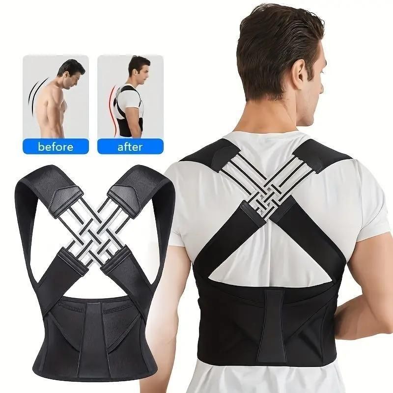 Adjustable Back Posture Corrector & Pain Relief Belt for Men & Women