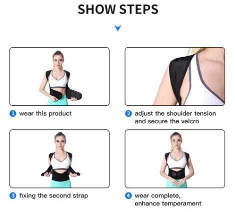 Adjustable Back Posture Corrector &amp; Pain Relief Belt for Men & Women