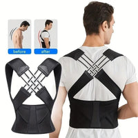 Adjustable Back Posture Corrector &amp; Pain Relief Belt for Men & Women